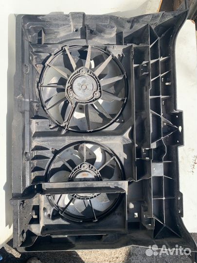 Диффузор радиатора передний Fiat Scudo II psarh02