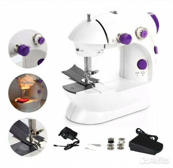 Швейная Мини Машинка Mini Sewing компактная