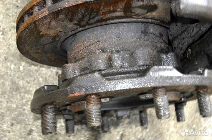 Ступица, дисковые тормоза, передний мост, левая sc