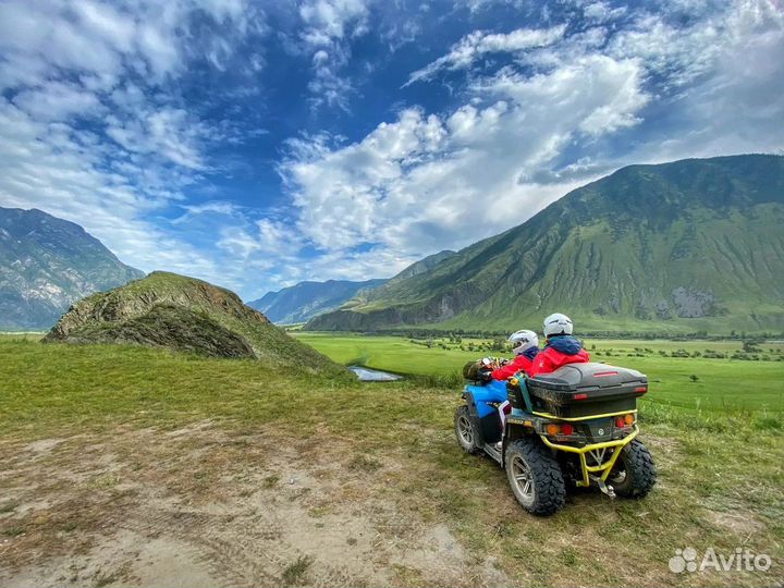 Прогулки на квадрациклах в фиагдоне