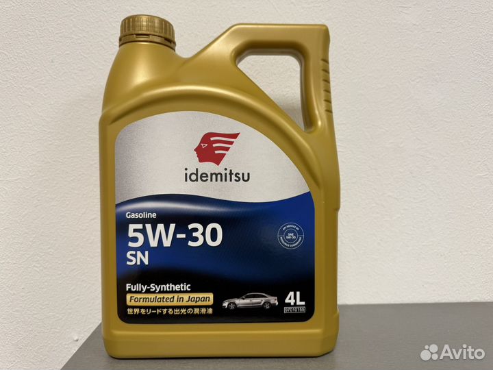 Масло Idemitsu 5w30 SN 4л