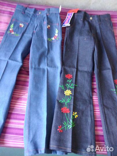Джинсы на девочку новые