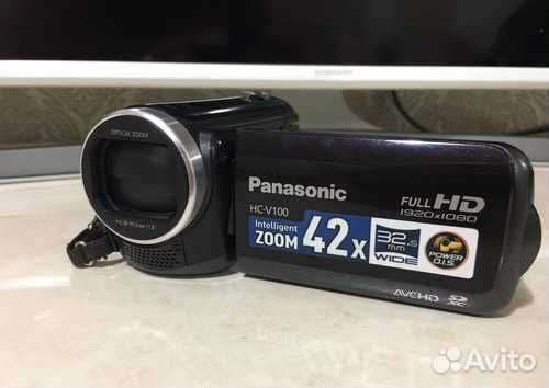 Видеокамера Full HD Panasonic hc v100