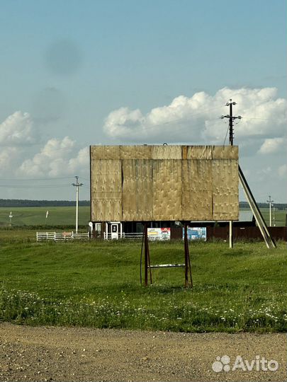 Рекламный щит 3х6