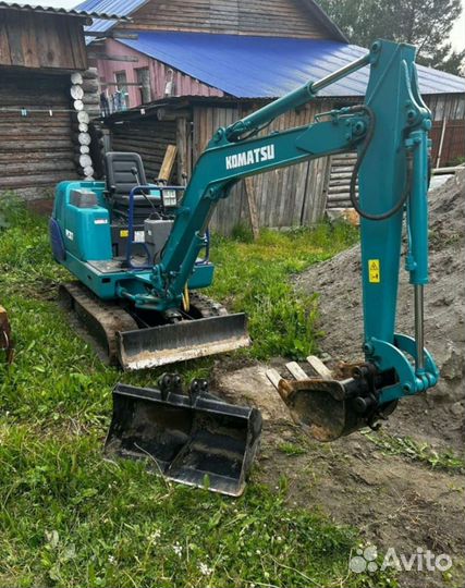 Услуги миниэкскаватора