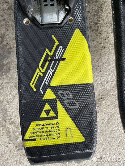 Детские горные лыжи 80 + ботинки комплект Fisher