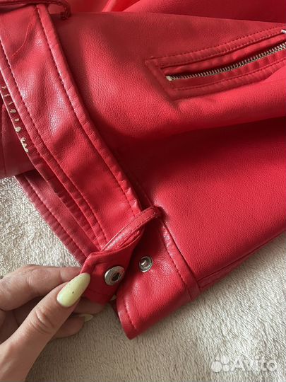 Куртка косуха кожанка 42 44 s m