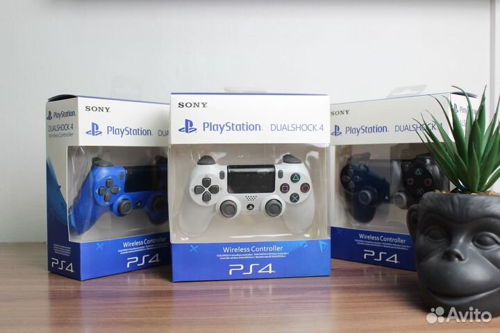 Джойстик ps4 dualshock 4 с кабелем