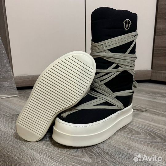 В наличии Ботинки Rick Owens x Moncler