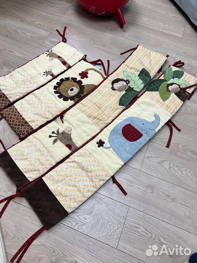 Бортики в детскую кроватку