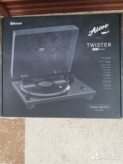 Виниловый проигрыватель audio technica twister