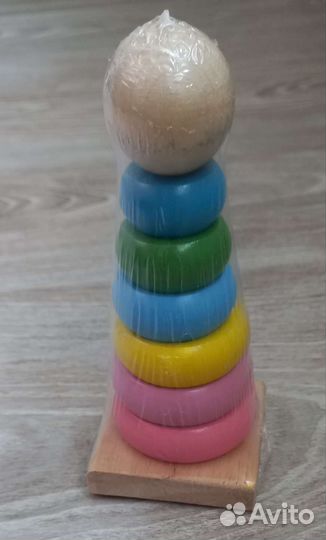 Развивающие деревянные игрушки