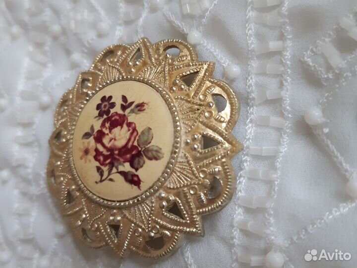 Брошь винтаж советская
