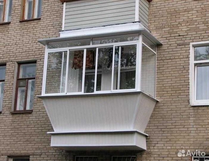 Балкон остекление пвх