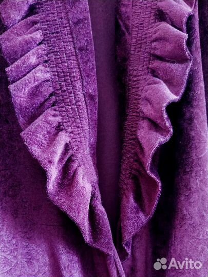 Халат Бархатный Советский с поясом 50/52