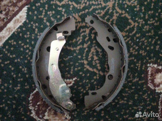 Задние колодки рено логан 1 2009г 1.4 75