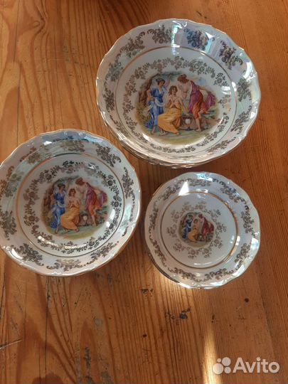 Фарфоровая посуда Carlsbad, Чехия (оригинал)