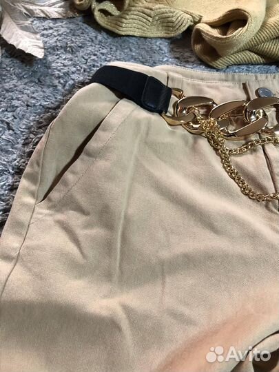 Брюки карго,джоггеры,бежевые и хаки Италия