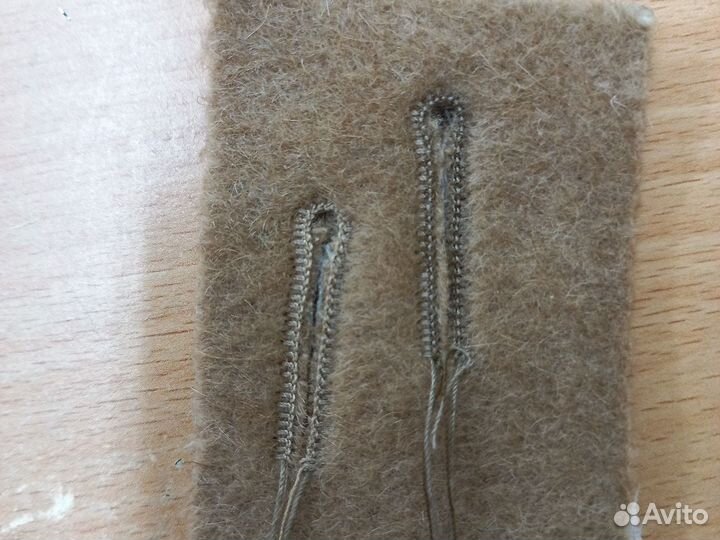 Пошив, выметывание петель