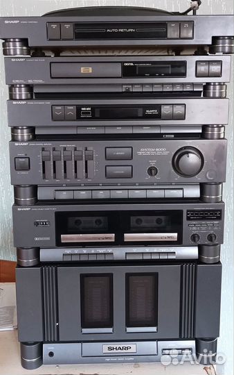 Музыкальный центр Sharp SC-8000CDH(GY)