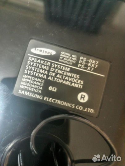 Колонки samsung ps-dx7