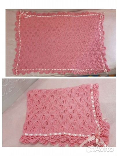 Комплект пледов для новорожденной девочки