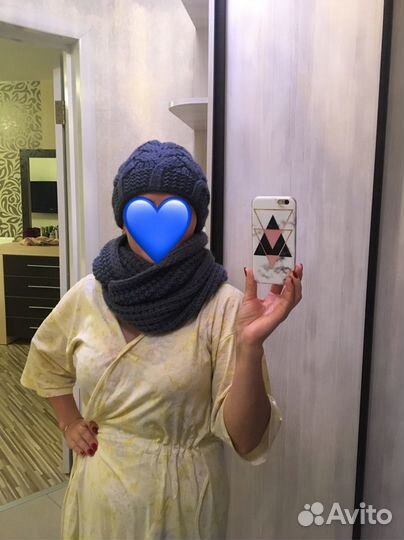 Шапка со снудом
