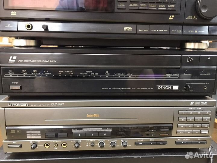 Ld laser disc pioneer cld-k80 Japan