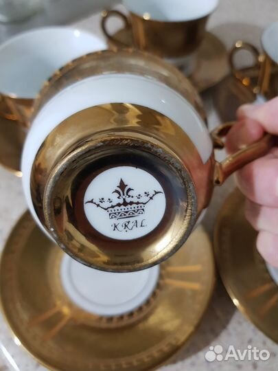 Кружки с блюдцем для чая или кофе