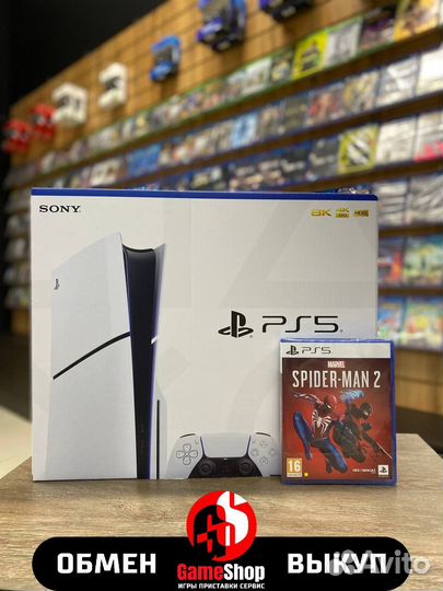 Sony playstation 5 1 TB с дисководом,игры и приста
