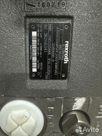 Гидронасос Rexroth la1v0035drs0c207