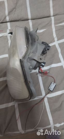 Фары на hyundai accent линзы