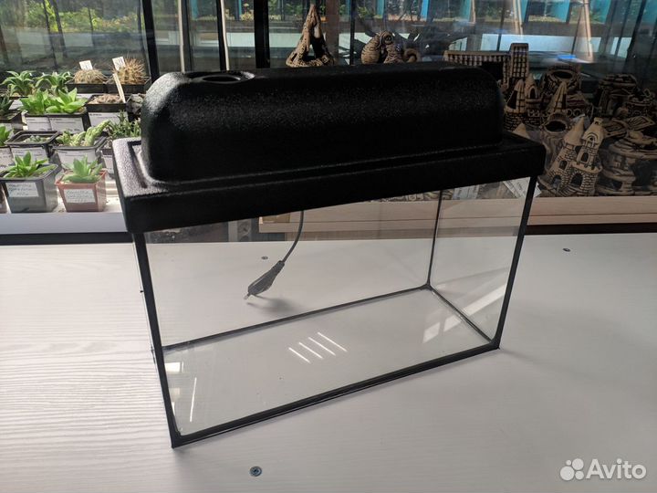 Аквариумы с крышкой 10-50л