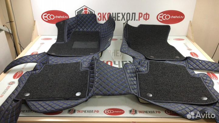 3D Коврики Mercedes Maybach из Экокожи