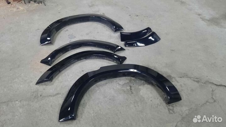 Фендеры расширители арок Toyota Hilux 2018-2020