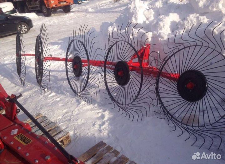 Грабли Кормилец 5 колес, 2024