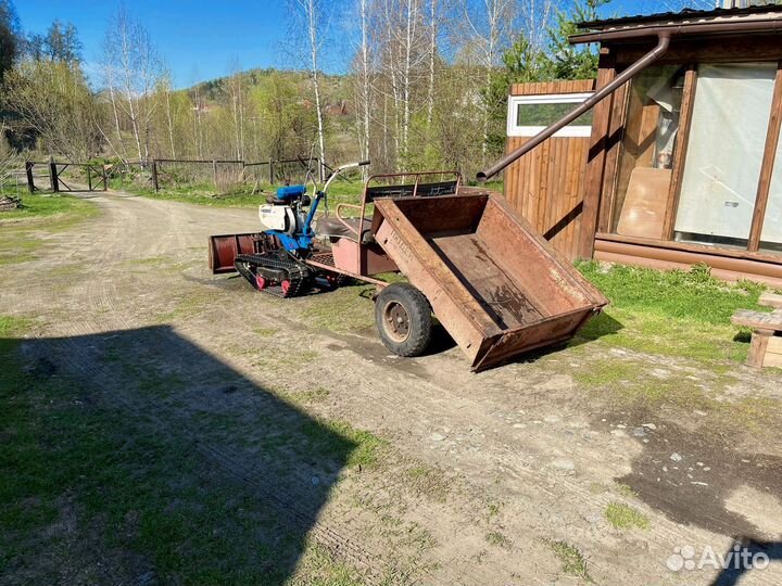 Мотовездеход на гусеницах