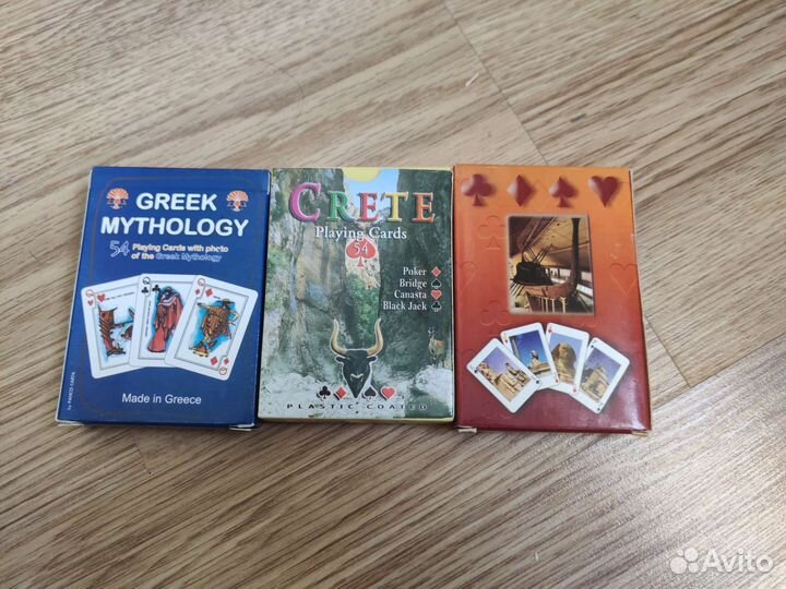 Новые сувенирные игральные карты