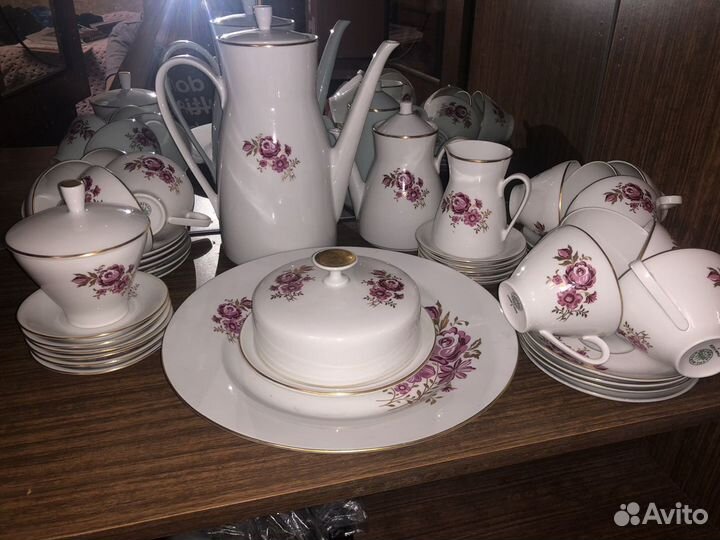 Сервиз кофейный гдр 12 персон