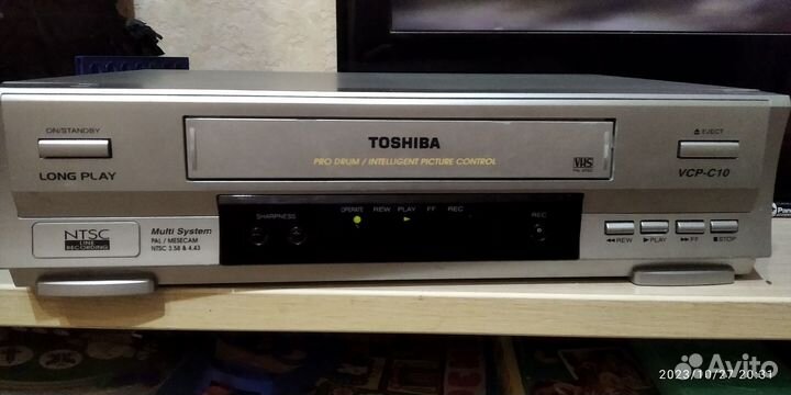 Видеомагнитофон toshiba VCP-C10