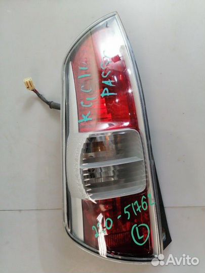Стоп-сигнал левый Toyota Passo KGC10