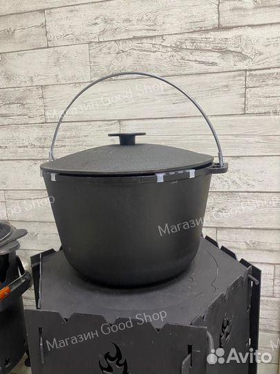 Казан чугунный