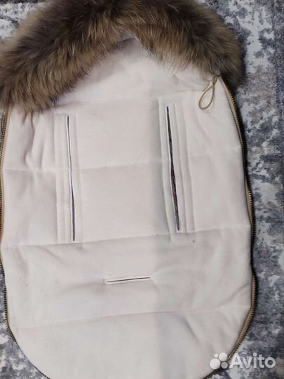 Конверт зимний на выписку