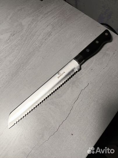 Нож для хлеба доляна 19 см