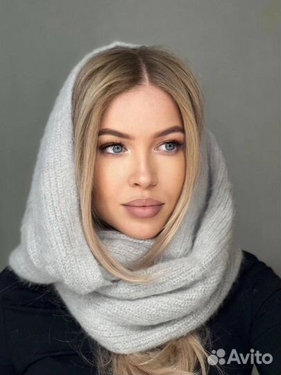 Снуд шарф женский