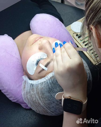 Обучение наращиванию ресниц