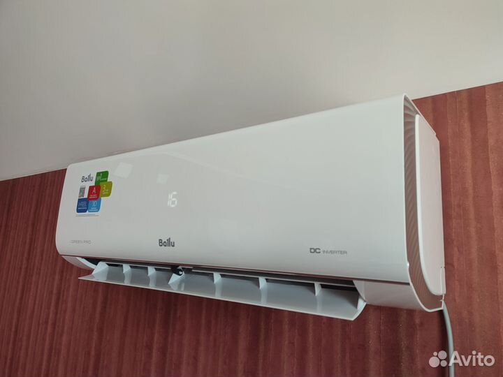 Кондиционер Ballu igreen Pro, тихий инверторный