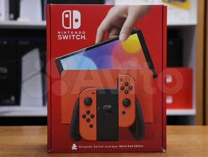 Приставка Nintendo Switch oled (Mario Red Edition)