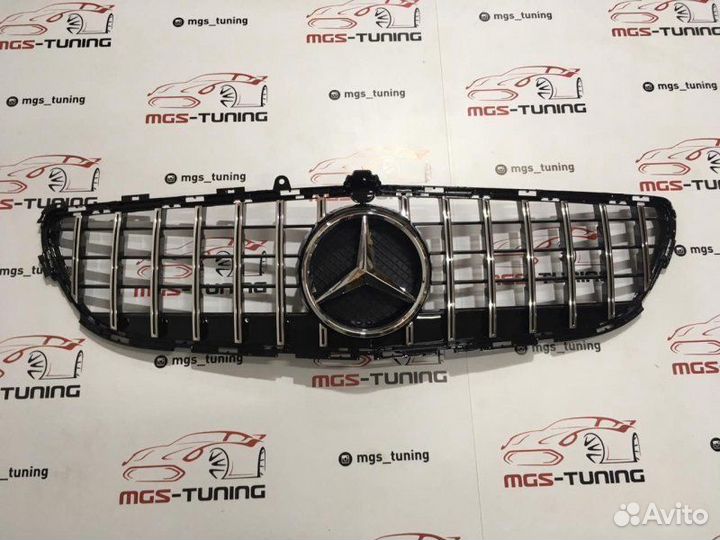 Решетка Mercedes CLS-Class W218 GT 14-18г