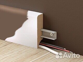 Установка плинтусов